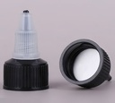 plastic screw caps 38-400