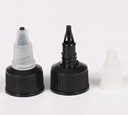 plastic screw caps 38-400