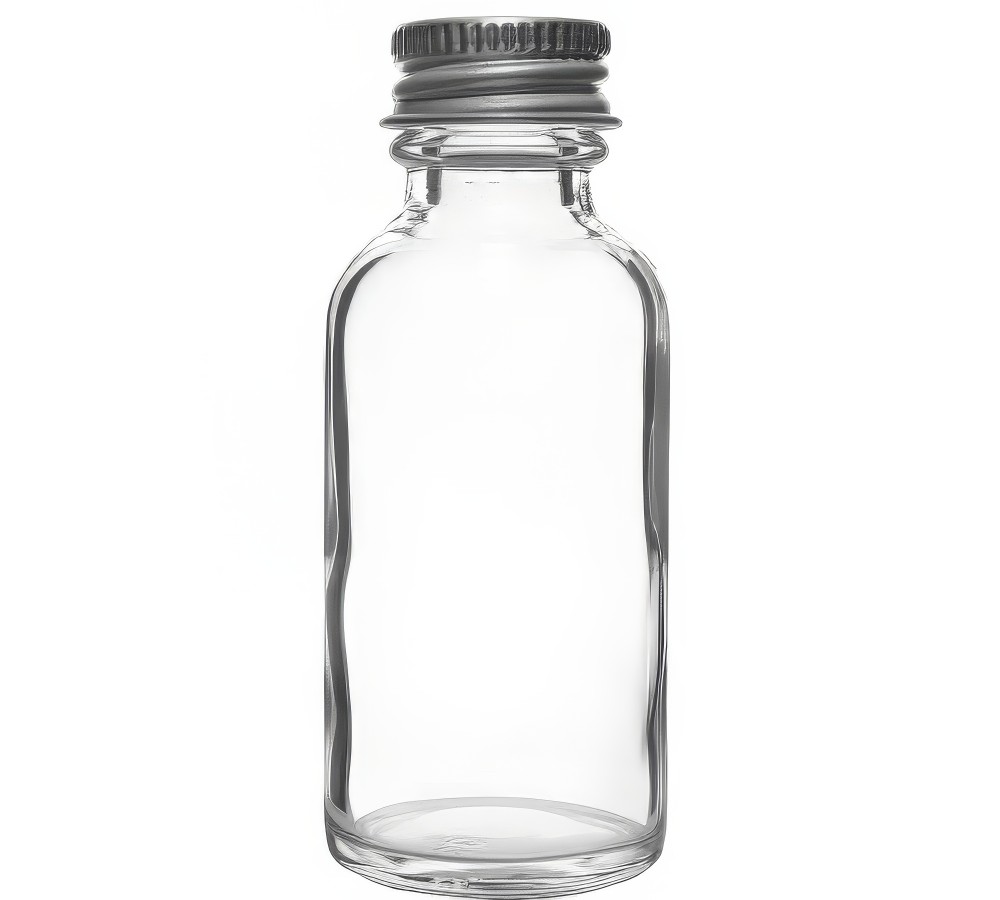 clear bottle 0.5oz