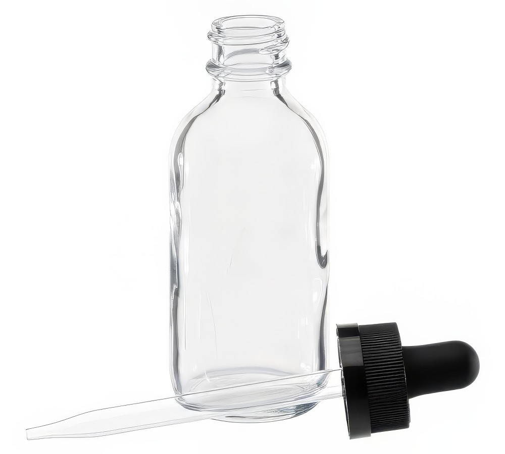 Clear bottle 1oz