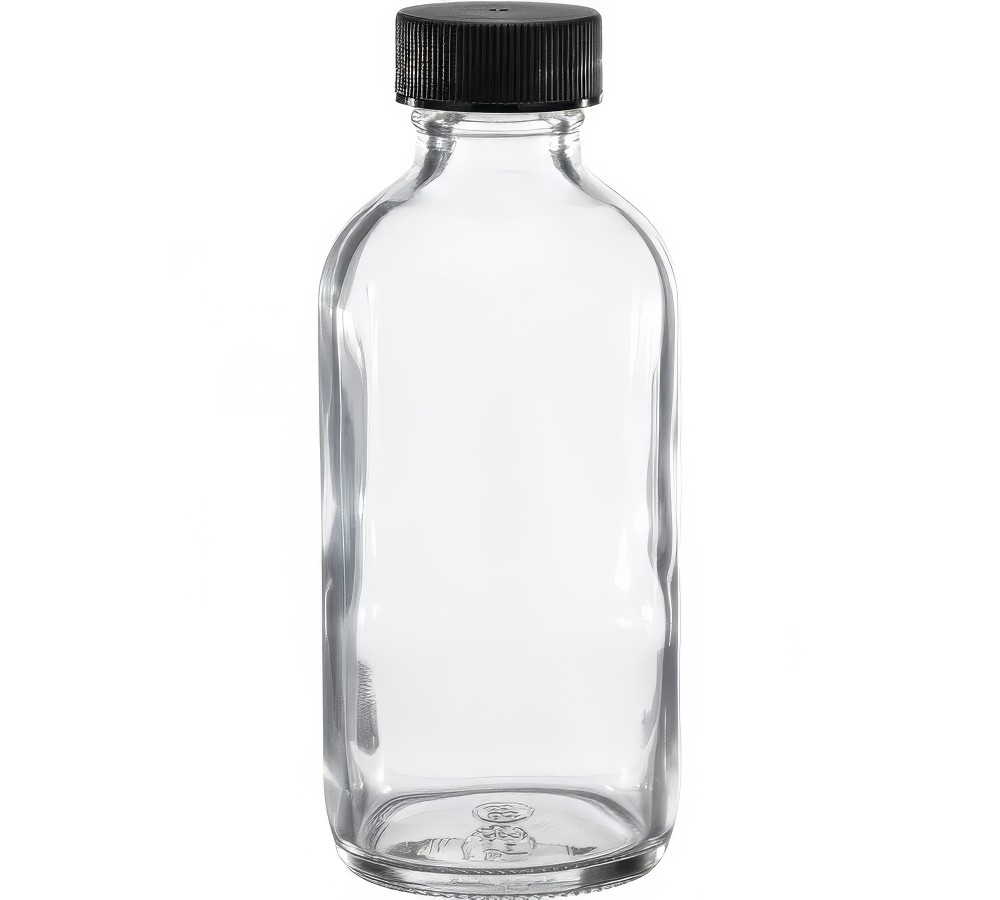 Clear bottle 2oz