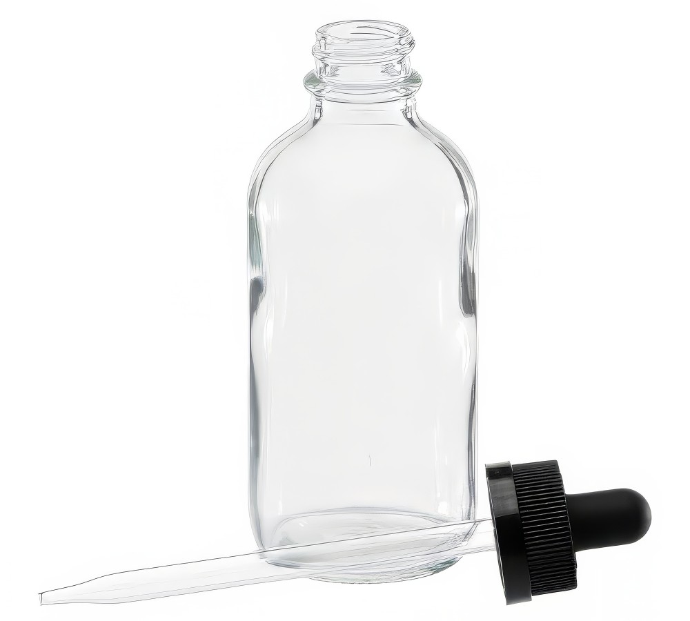 Clear bottle 2oz