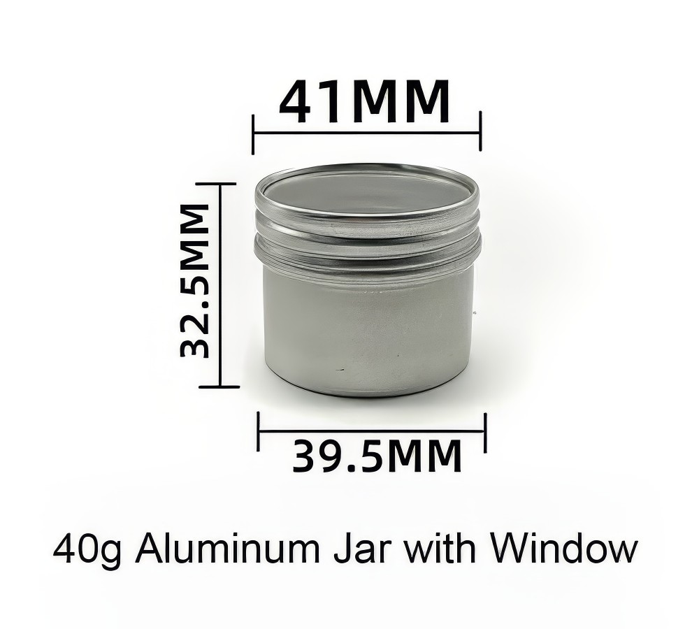 aluminum jar 25g-a