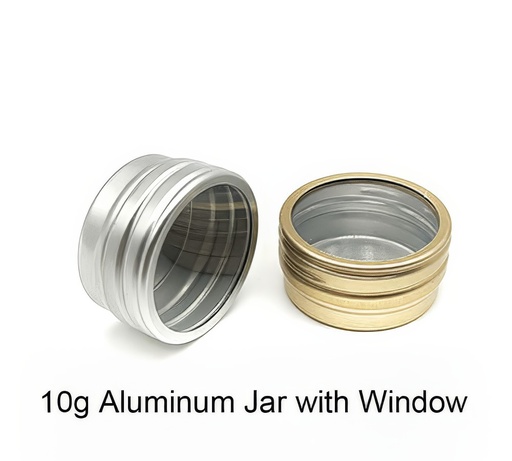 aluminum jar 10g