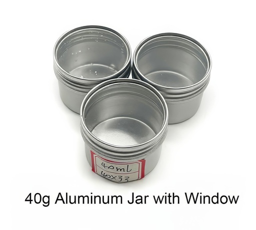 aluminum jar 40g